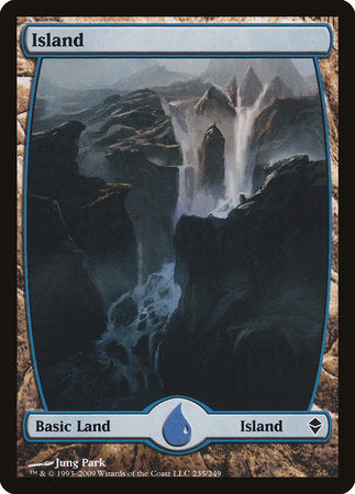 Island (235) - Full Art [Zendikar] | Good Games North