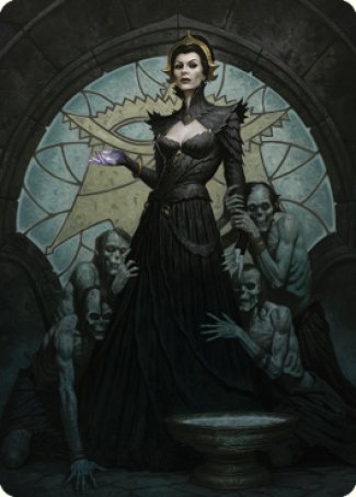 Liliana of the Veil Art Card [Dominaria United Art Series] | Good Games North
