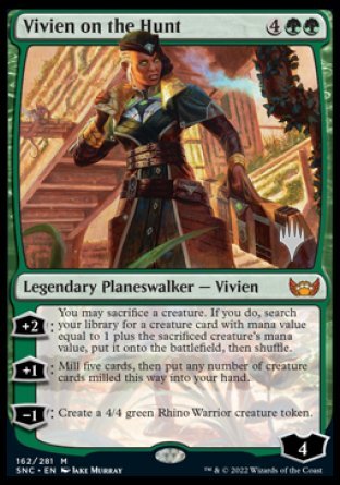 Vivien on the Hunt (Promo Pack) [Streets of New Capenna Promos] | Good Games North