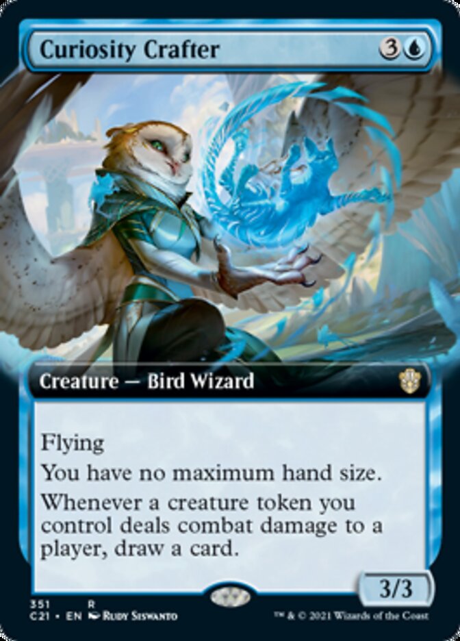 Curiosity Crafter (Extended) [Commander 2021] | Good Games North