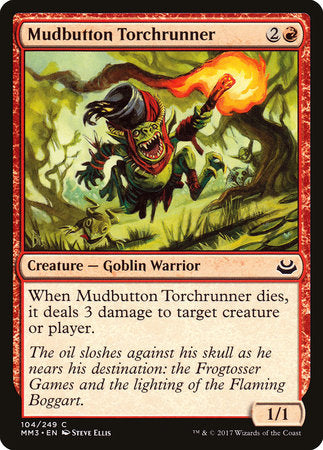 Mudbutton Torchrunner [Modern Masters 2017] | Good Games North
