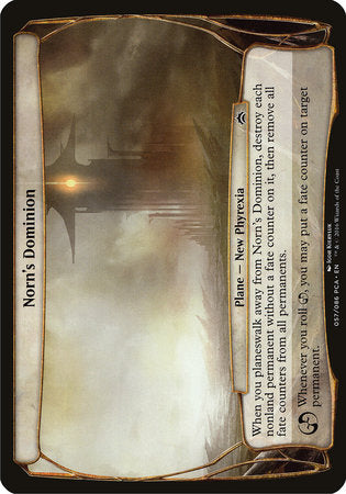 Norn's Dominion (Planechase Anthology) [Planechase Anthology Planes] | Good Games North