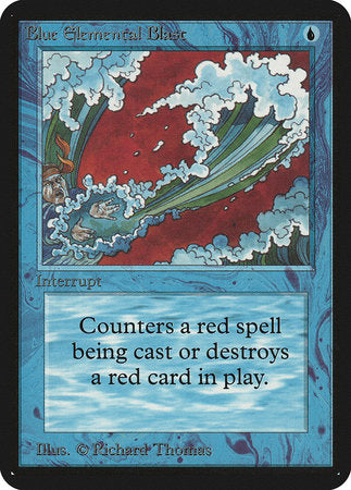 Blue Elemental Blast [Limited Edition Alpha] | Good Games North