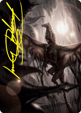 Shadrix Silverquill Art Card (Gold-Stamped Signature) [Strixhaven: School of Mages Art Series] | Good Games North