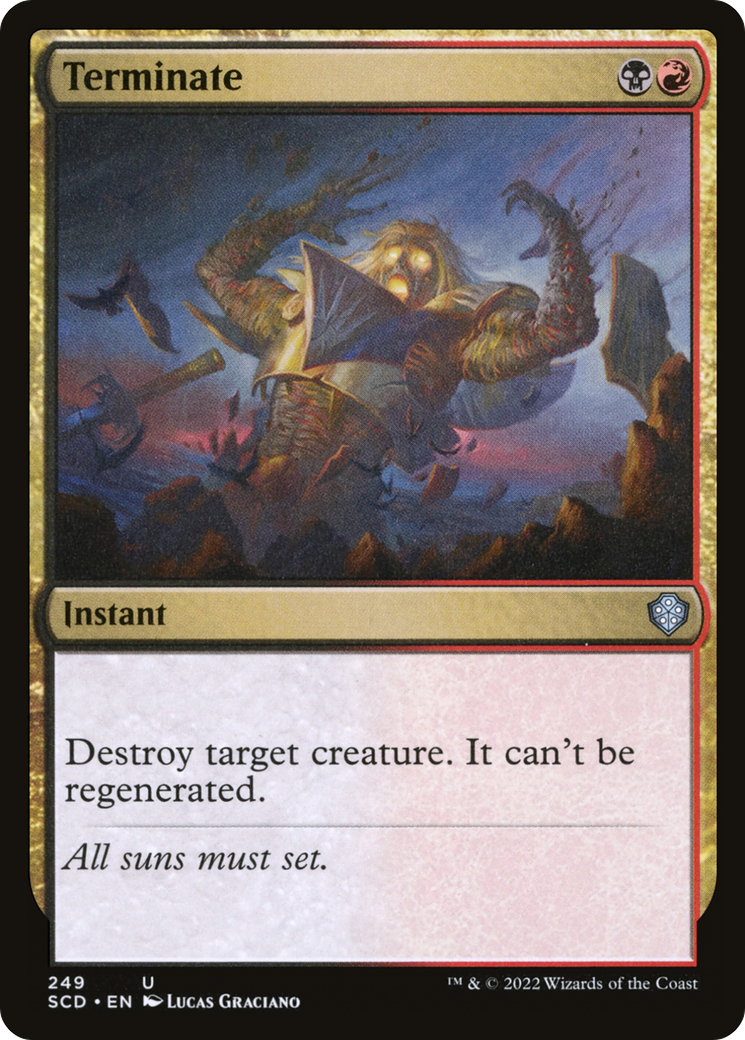 Terminate [Starter Commander Decks] | Good Games North