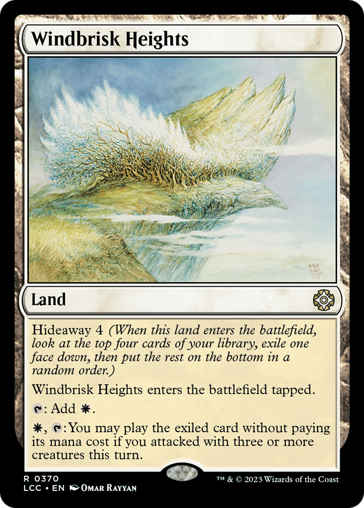Windbrisk Heights [The Lost Caverns of Ixalan Commander] | Good Games North