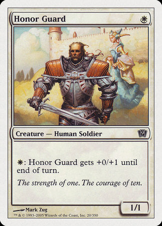 Honor Guard [Ninth Edition] | Good Games North