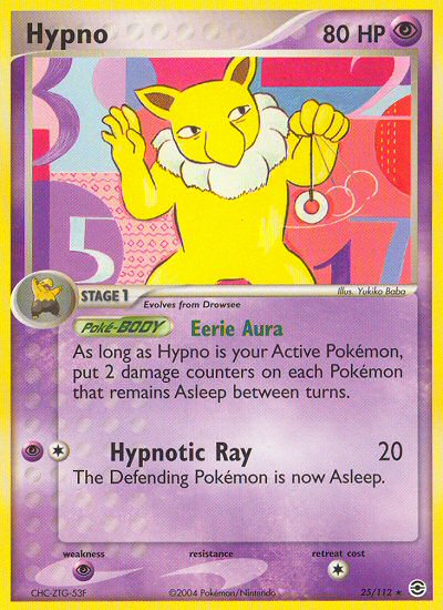 Hypno (25/112) [EX: FireRed & LeafGreen] | Good Games North