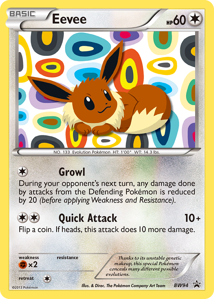 Eevee (BW94) [Black & White: Black Star Promos] | Good Games North
