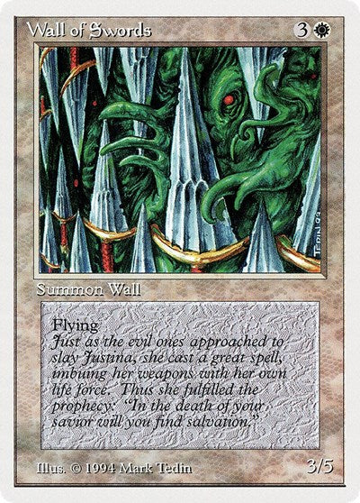Wall of Swords [Summer Magic / Edgar] | Good Games North