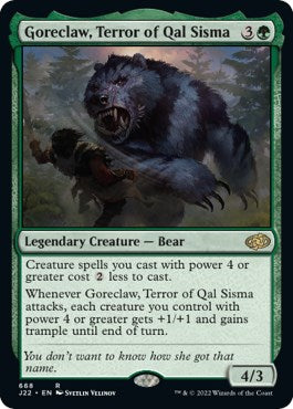 Goreclaw, Terror of Qal Sisma [Jumpstart 2022] | Good Games North