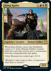 Jirina Kudro (Commander 2020) [Oversize Cards] | Good Games North
