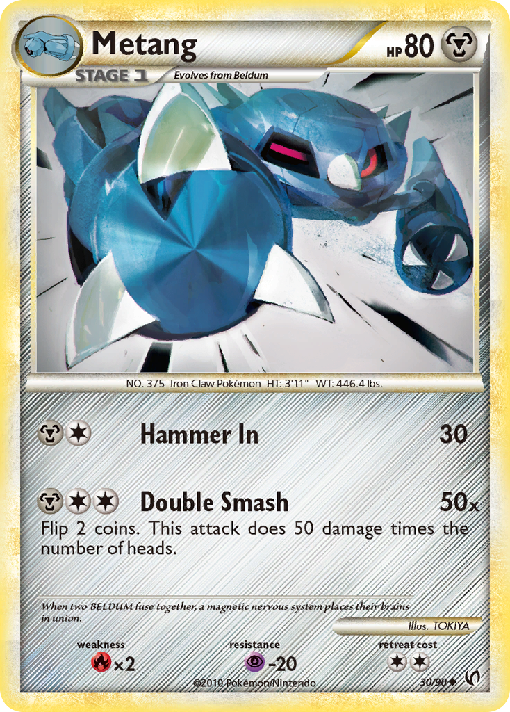 Metang (30/90) [HeartGold & SoulSilver: Undaunted] | Good Games North
