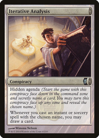 Iterative Analysis [Conspiracy] | Good Games North
