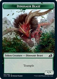 Dinosaur Beast Token [Ikoria: Lair of Behemoths] | Good Games North