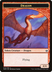 Dragon // Spirit Double-sided Token (Challenger 2020) [Unique and Miscellaneous Promos] | Good Games North