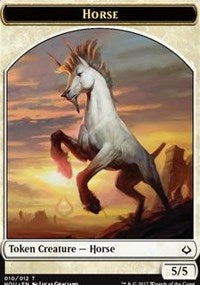Horse // Zombie Double-sided Token [Hour of Devastation Tokens] | Good Games North