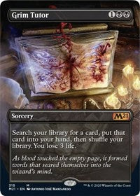 Grim Tutor (Alternate Art) [Core Set 2021] | Good Games North