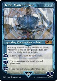 Teferi, Master of Time (Showcase) (291) [Core Set 2021] | Good Games North