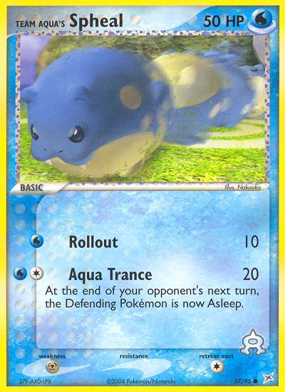 Team Aqua's Spheal (57/95) [EX: Team Magma vs Team Aqua] | Good Games North