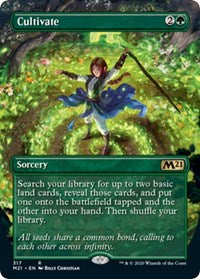 Cultivate (Alternate Art) [Core Set 2021] | Good Games North