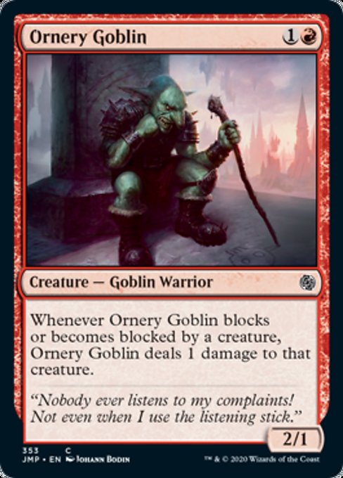 Ornery Goblin [Jumpstart] | Good Games North