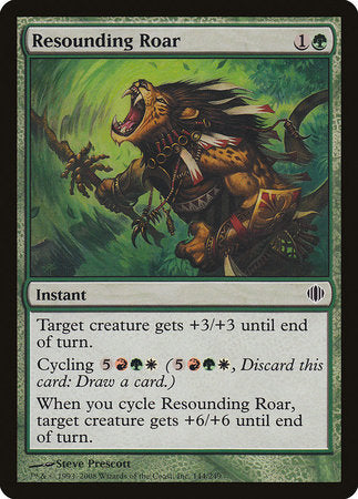 Resounding Roar [Shards of Alara] | Good Games North