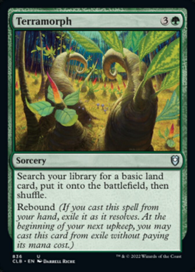 Terramorph [Commander Legends: Battle for Baldur's Gate] | Good Games North
