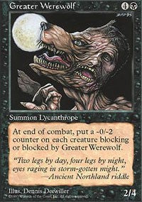 Greater Werewolf [Fifth Edition] | Good Games North