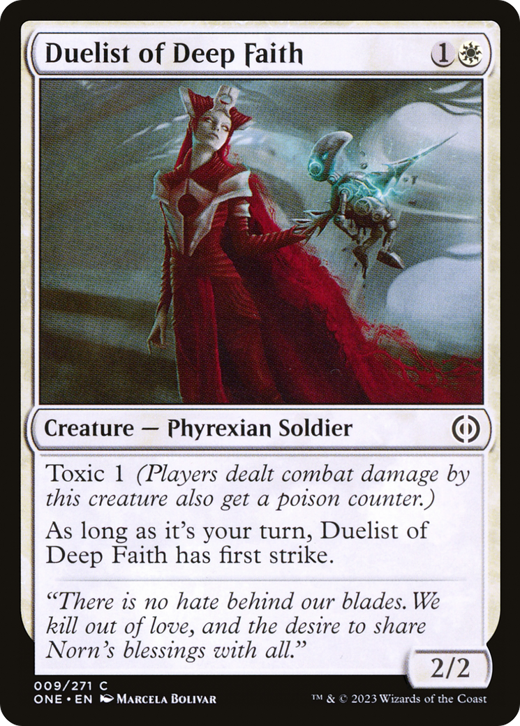 Duelist of Deep Faith [Phyrexia: All Will Be One] | Good Games North