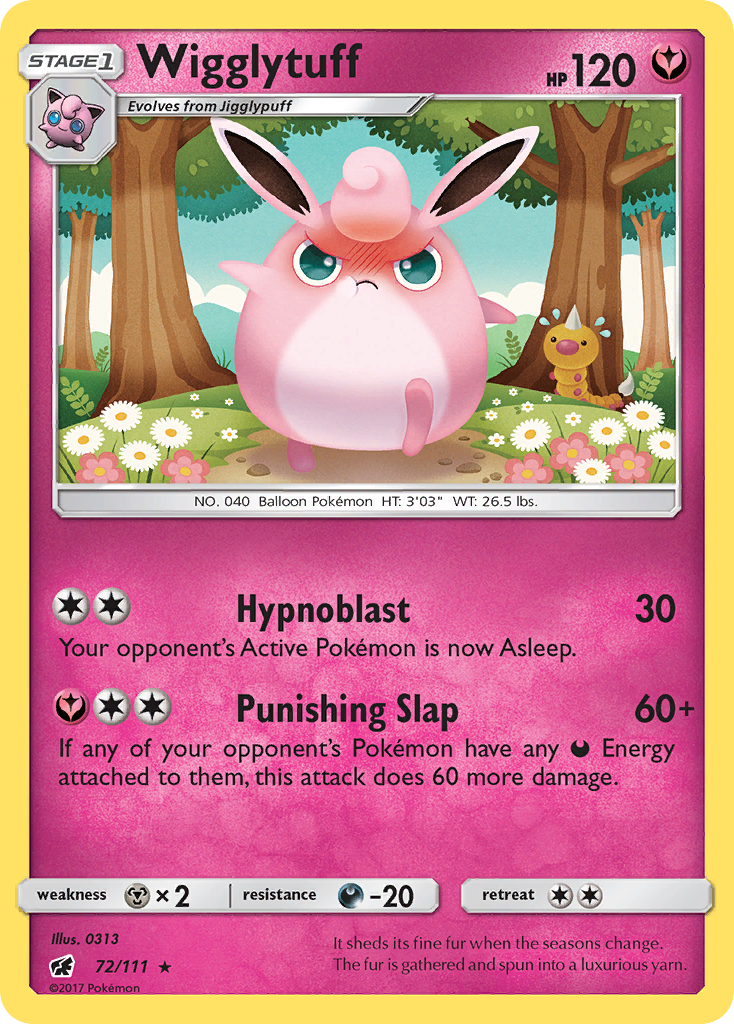 Wigglytuff (72/111) [Sun & Moon: Crimson Invasion] | Good Games North