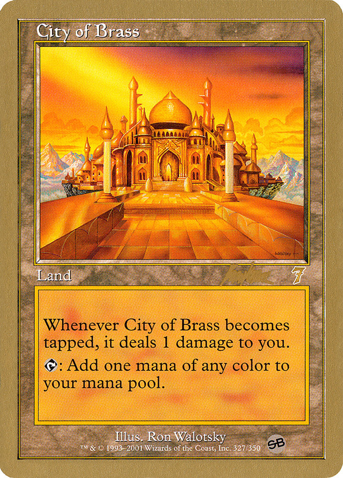 City of Brass (Brian Kibler) (SB) [World Championship Decks 2002] | Good Games North