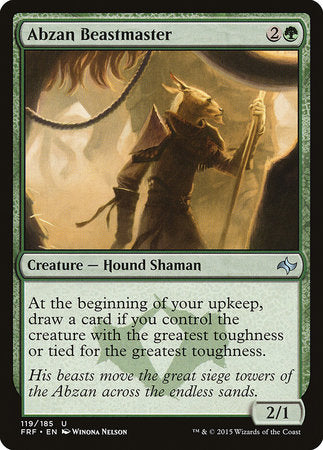 Abzan Beastmaster [Fate Reforged] | Good Games North