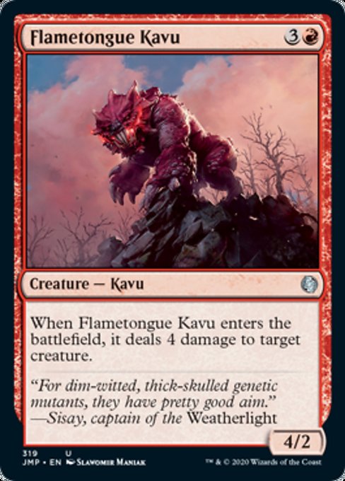 Flametongue Kavu [Jumpstart] | Good Games North