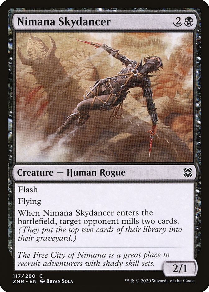 Nimana Skydancer [Zendikar Rising] | Good Games North