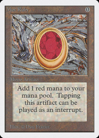 Mox Ruby [Unlimited Edition] | Good Games North