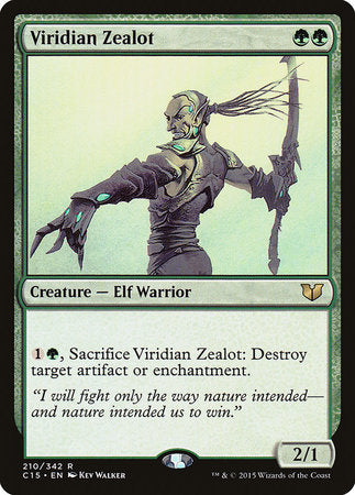 Viridian Zealot [Commander 2015] | Good Games North