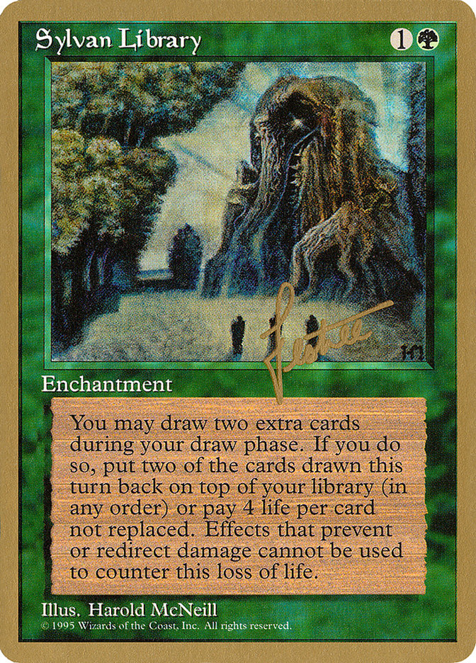 Sylvan Library (Bertrand Lestree) [Pro Tour Collector Set] | Good Games North