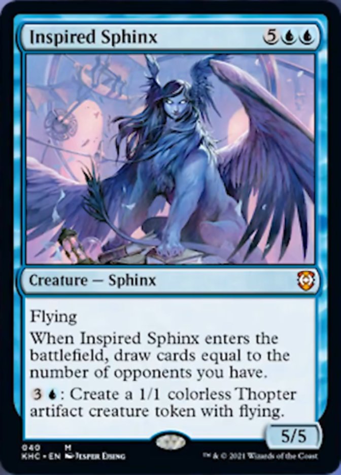 Inspired Sphinx [Kaldheim Commander] | Good Games North