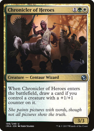 Chronicler of Heroes [Iconic Masters] | Good Games North