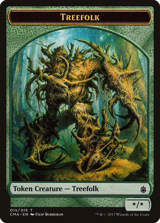 Treefolk Token (015) [Commander Anthology Tokens] | Good Games North