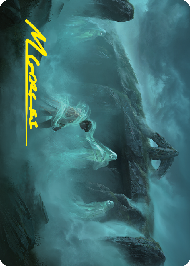 Fog on the Barrow-Downs Art Card (Gold-Stamped Signature) [The Lord of the Rings: Tales of Middle-earth Art Series] | Good Games North