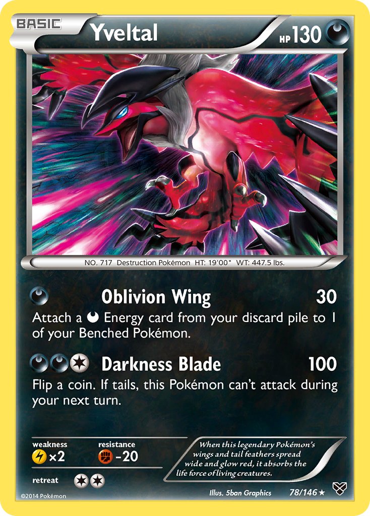 Yveltal (78/146) (Theme Deck Exclusive) [XY: Base Set] | Good Games North