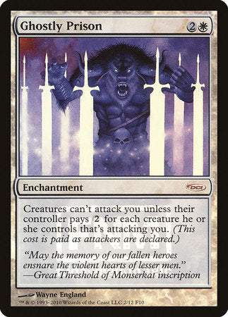 Ghostly Prison [Friday Night Magic 2010] | Good Games North