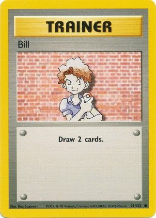 Bill (91/102) [Base Set Unlimited] | Good Games North