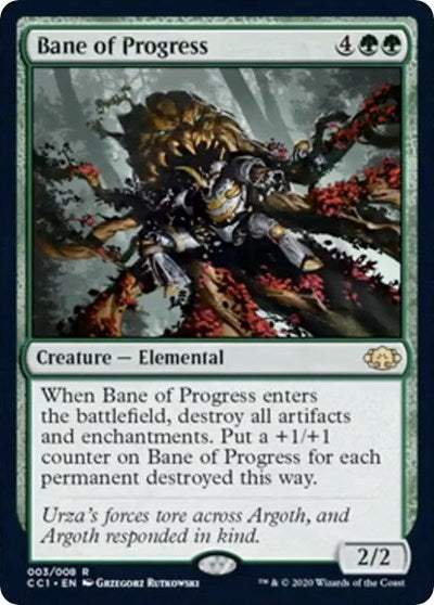Bane of Progress [Commander Collection: Green] | Good Games North