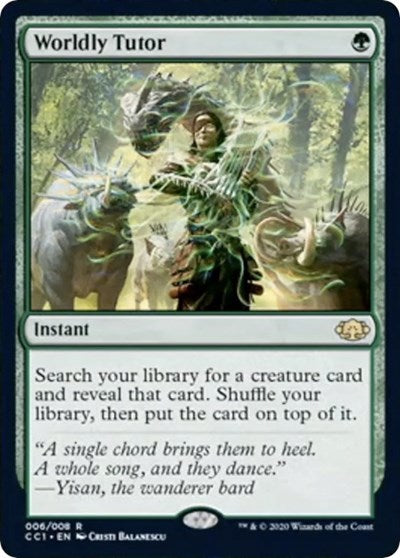 Worldly Tutor [Commander Collection: Green] | Good Games North