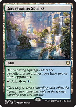 Rejuvenating Springs [Commander Legends] | Good Games North