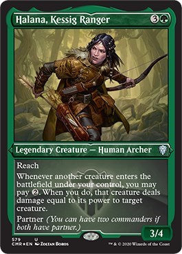 Halana, Kessig Ranger (Foil Etched) [Commander Legends] | Good Games North