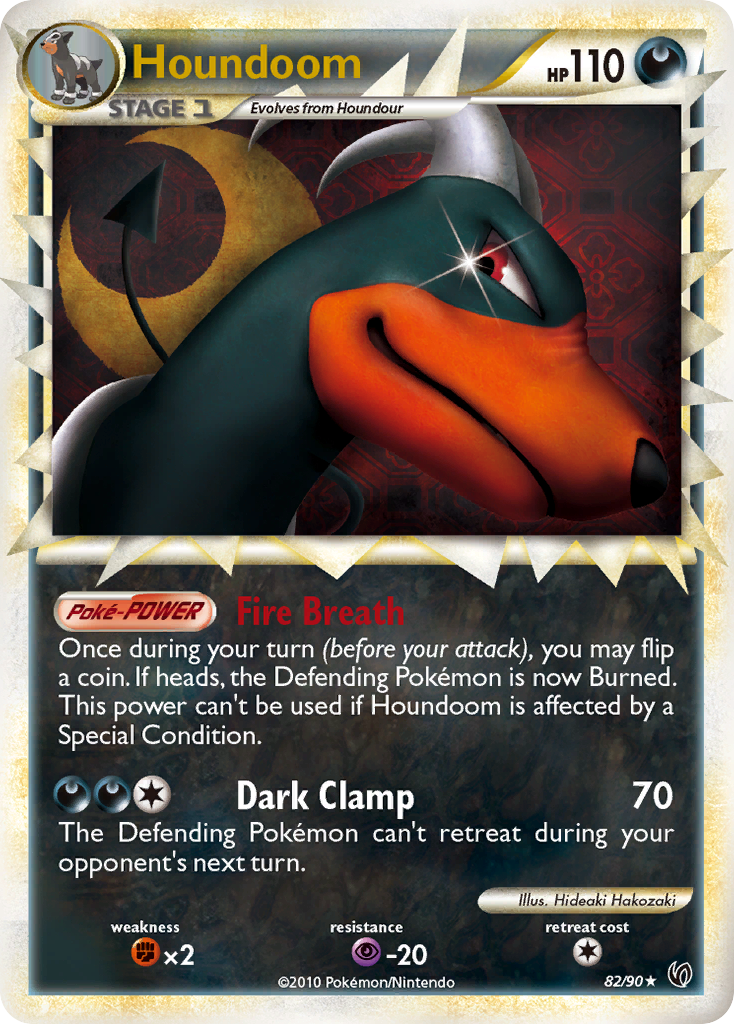 Houndoom (82/90) [HeartGold & SoulSilver: Undaunted] | Good Games North